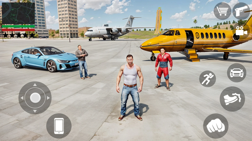 Rope City Gangster Open World - عکس بازی موبایلی اندروید