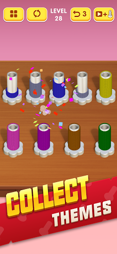 Rope Sort Puzzle - Image screenshot of android app