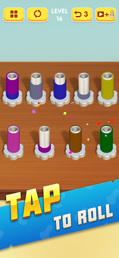 Rope Sort Puzzle - Image screenshot of android app