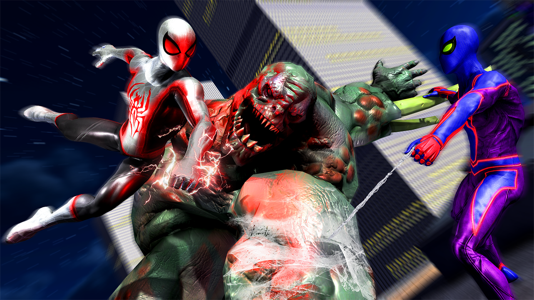 Rope Spider Hero - Spider Game - عکس بازی موبایلی اندروید