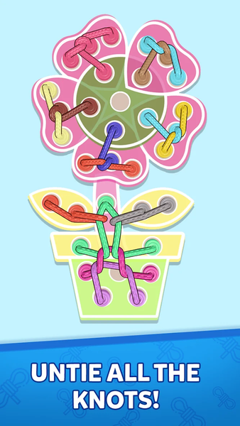 Rope Untie: Tangle Master - عکس بازی موبایلی اندروید