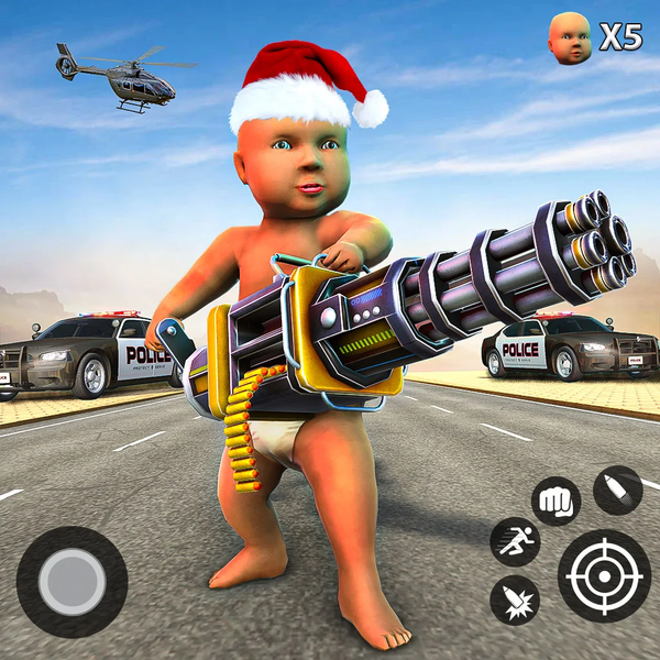 Baby Vice Town Spider Fighting - عکس بازی موبایلی اندروید