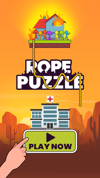 Rope Puzzle - عکس بازی موبایلی اندروید