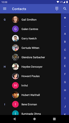 Smart Contacts - Image screenshot of android app