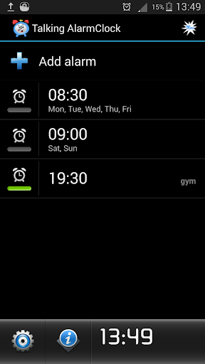 Talking Alarm Clock - عکس برنامه موبایلی اندروید