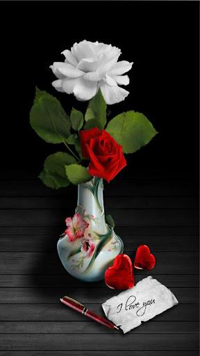 Romantic Roses Magic Flower HD - عکس برنامه موبایلی اندروید