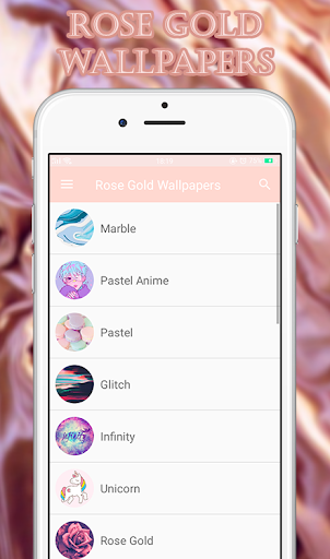 Rose Gold Wallpapers - عکس برنامه موبایلی اندروید