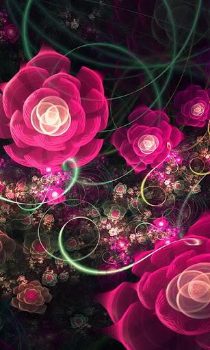 Flower Rose Live Wallpaper Gif - Image screenshot of android app