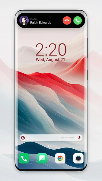 Dynamic Notification Bar - عکس برنامه موبایلی اندروید