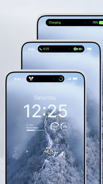 Dynamic Notification Bar - عکس برنامه موبایلی اندروید