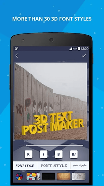 ۳D Name on Pics - ۳D Text - عکس برنامه موبایلی اندروید