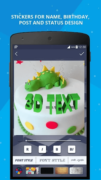 ۳D Name on Pics - ۳D Text - عکس برنامه موبایلی اندروید