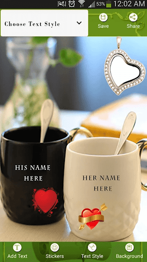 Name on Pics - Name Design - عکس برنامه موبایلی اندروید