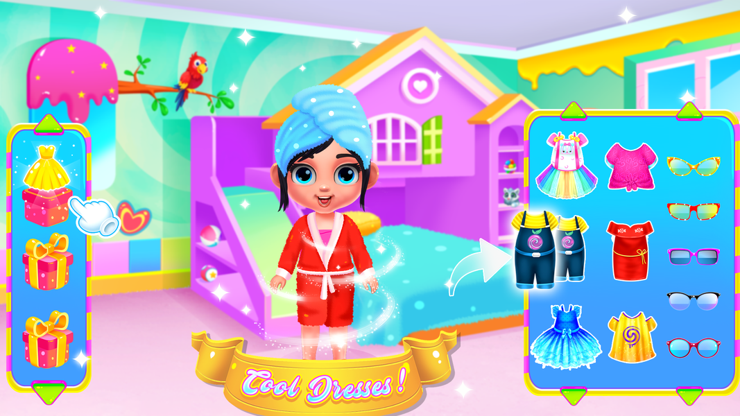 Candy House Cleaning - عکس برنامه موبایلی اندروید