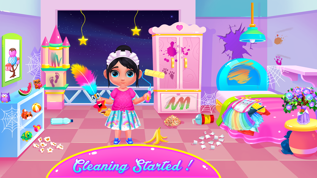 Candy House Cleaning - عکس برنامه موبایلی اندروید