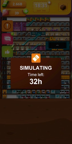 Idle Tower Simulation - عکس بازی موبایلی اندروید