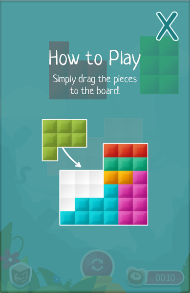 Block Puzzle Tangram - Gameplay image of android game