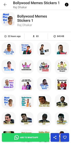 Memes Stickers For WhatsApp - Image screenshot of android app