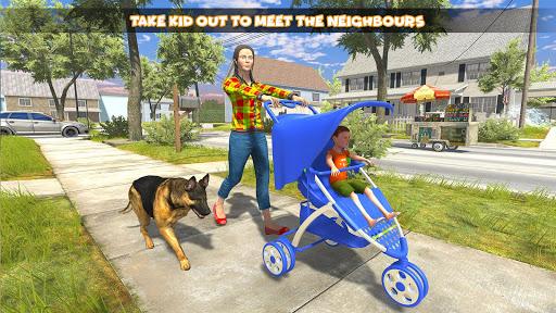 New Baby Twins Babysitter Girl - Gameplay image of android game