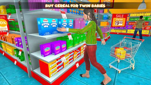 New Baby Twins Babysitter Girl - Gameplay image of android game