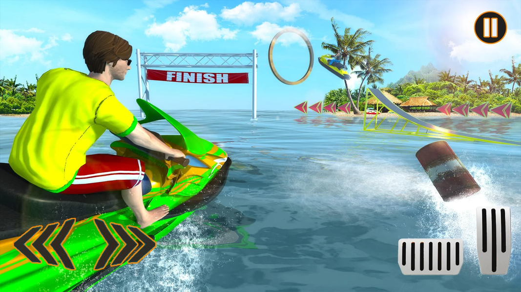 Water Surfing Jet Ski Racing S - Image screenshot of android app