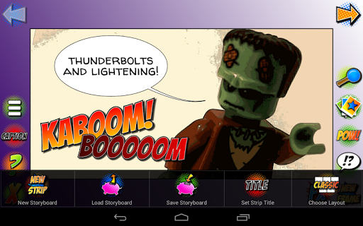 Comic Strip! - Cartoon & Comic Maker - عکس برنامه موبایلی اندروید