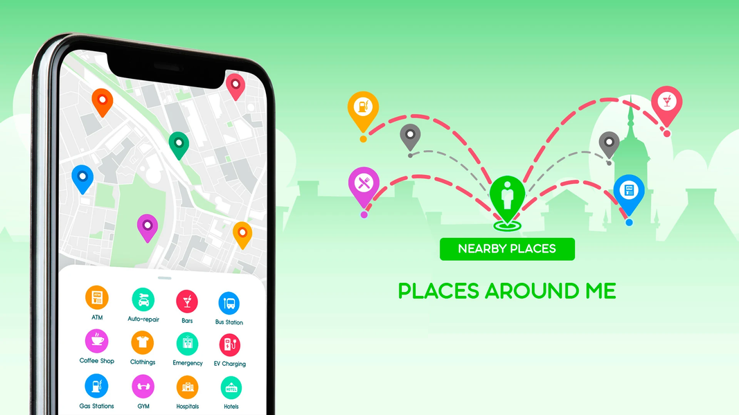 GPS Navigation Route Finder - Image screenshot of android app