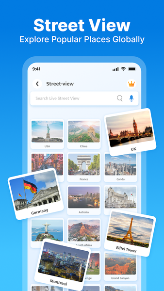 GPS Navigation - Route Finder - عکس برنامه موبایلی اندروید