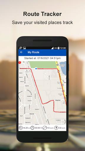 GPS Maps Route Navigation - عکس برنامه موبایلی اندروید