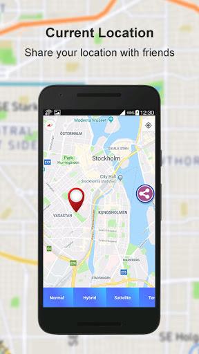 GPS Maps Route Navigation - عکس برنامه موبایلی اندروید