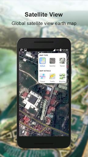 GPS Maps Route Navigation - عکس برنامه موبایلی اندروید