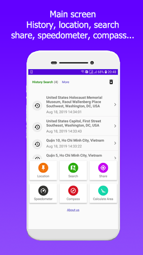 Maps Distance Calculator - عکس برنامه موبایلی اندروید