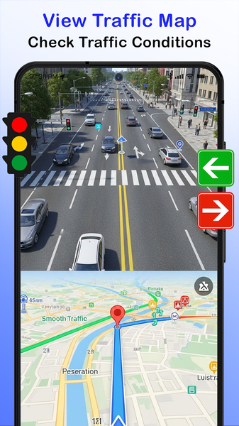 Easy Route Map Navigation - عکس برنامه موبایلی اندروید