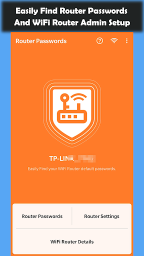 WiFi Router Passwords - Setup - عکس برنامه موبایلی اندروید