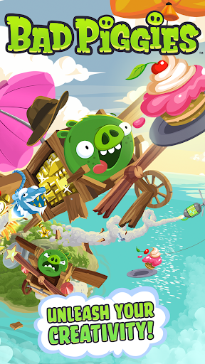 Bad Piggies - Gameplay image of android game