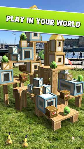 Angry Birds AR: Isle of Pigs - Gameplay image of android game