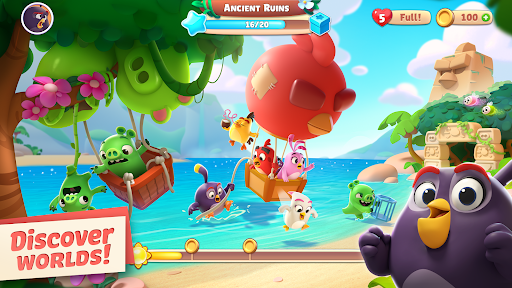 Angry Birds Journey - Gameplay image of android game