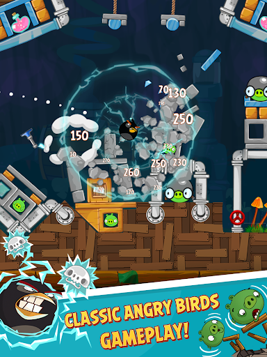 Angry Birds Classic (Mod) - Gameplay image of android game
