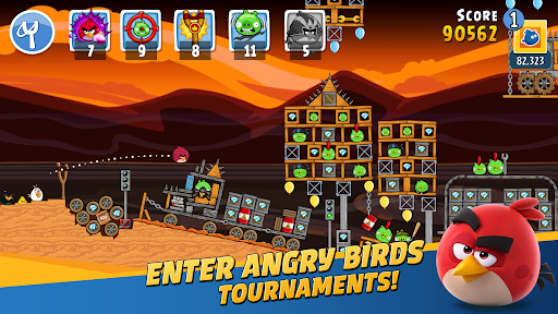 Angry Birds Friends - Gameplay image of android game