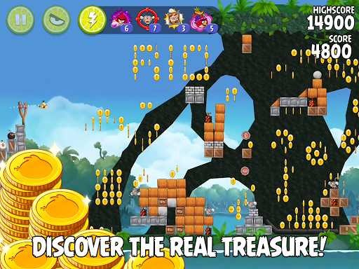 Angry Birds Rio - Gameplay image of android game