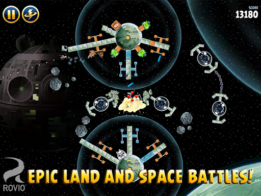 Angry Birds Star Wars – انگری بردز و جنگ ستارگان - عکس بازی موبایلی اندروید
