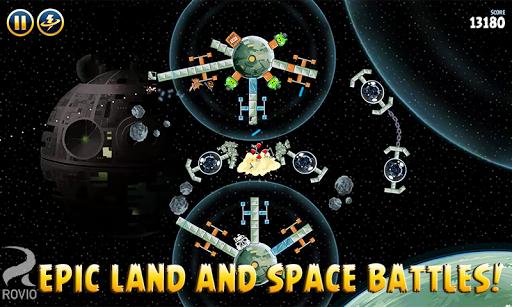 Angry Birds Star Wars – انگری بردز و جنگ ستارگان - عکس بازی موبایلی اندروید