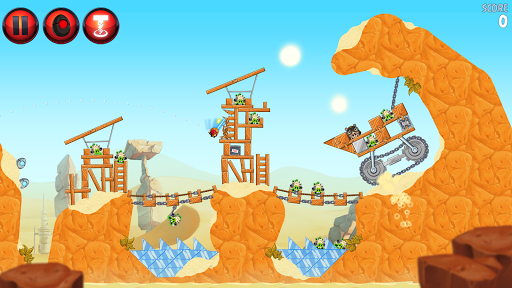 Angry Birds Star Wars II Free - Gameplay image of android game