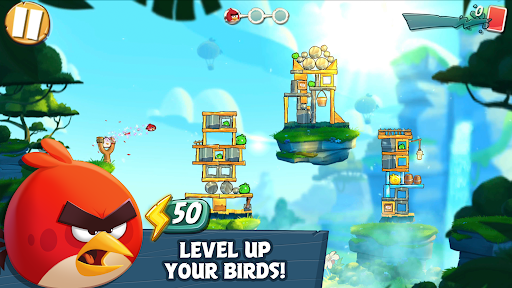 Angry Birds 2 - انگری بردز ۲ - Gameplay image of android game