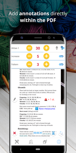 My Row Counter: Knit & Crochet - عکس برنامه موبایلی اندروید