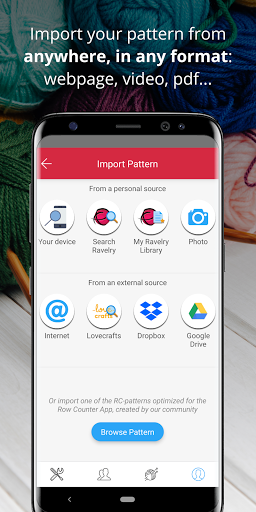 My Row Counter: Knit & Crochet - عکس برنامه موبایلی اندروید