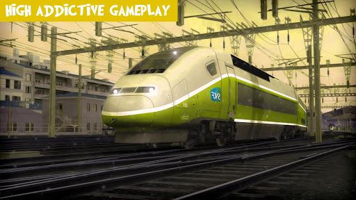 Bullet Train Driver Simulator Railway Driving 2018 - Gameplay image of android game