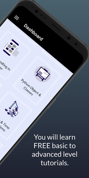 Python Programming - Project B - عکس برنامه موبایلی اندروید