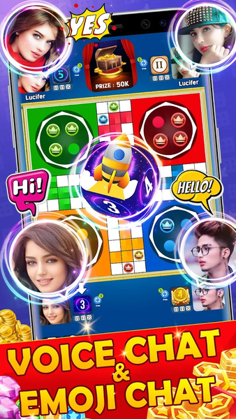 Royal Ludo・King Of Dice Game - Gameplay image of android game