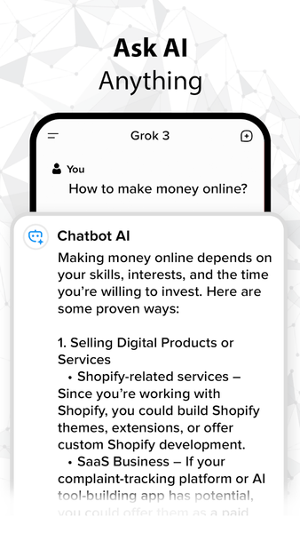 Chatbot Assistant - Qwen AI - Image screenshot of android app